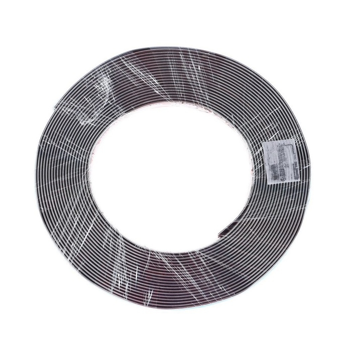 Профиль декоративный гибкий TORSO, хром, 25 мм, рулон 13 м