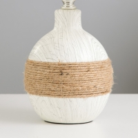 Лампа настольная с абажуром "Шпагат" Е14 23х23х34 см