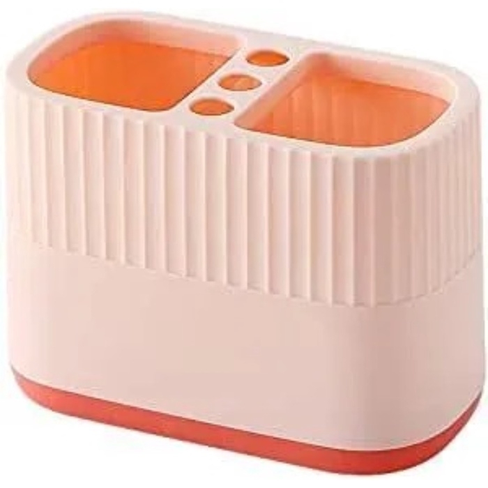 Подставка для пишущих принадлежностей пластик deVENTE 2 секции Marandi, роз 4104342 Подставка для пишущих принадлежностей пластик deVENTE 2 секции Marandi, роз 4104342