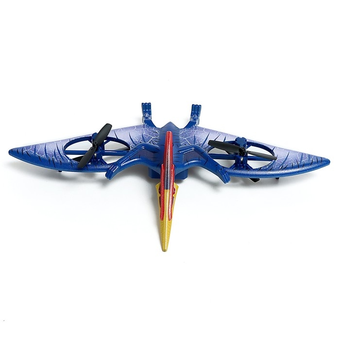 Квадрокоптер &laquo;Дино. Птерозавр&raquo;, радиоуправление, свет, звук, с аккумулятором
