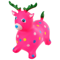 Попрыгун ZABIAKA &laquo;Оленёнок&raquo;, 65х30х61 см, 1400 г, цвет МИКС