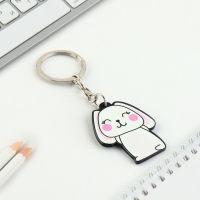 Брелок для ключей акриловый &laquo;Зайка&raquo;, 3,5 х 10 см