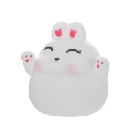 Ночник "Зайчик" LED от батареек 3хLR44 белый 11,5х11х11,5 см