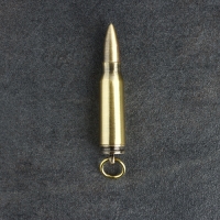 Вечная спичка "Патрон" туристическая, с кольцом, 8 см