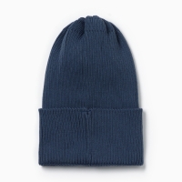 Шапка детская, цвет синий, размер 52-56