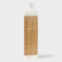 Менажница Magistro Forest dream, 3 секции, 40&times;10 см, акация, мрамор