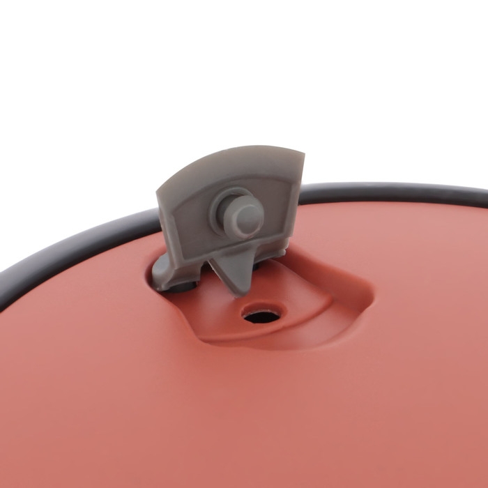 Ланч бокс с отделением для еды, контейнер для еды Ланч бокс с отделением для еды, контейнер для еды "Доляна", 500 мл, 8 х 17 см, коричневый