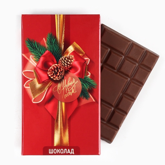 Подарочный набор новогодний &laquo;Счастья и достатка&raquo;, чай, шоколад