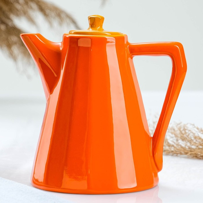 Кофейник "Ностальгия" 0,7л / 12х16см, радуга МИКС