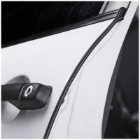 Защитный молдинг дверей TORSO, длина 5 м, черный