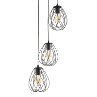 Светильник BayerLux "Бигли" 3хЕ27 40Вт черный 35х35х20-120см