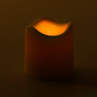 Свеча светодиодная, белая