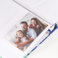 Фотоальбом на 100 фото 10х15 см "Лесные цветы" в коробке МИКС 26,5х21х5,3 см