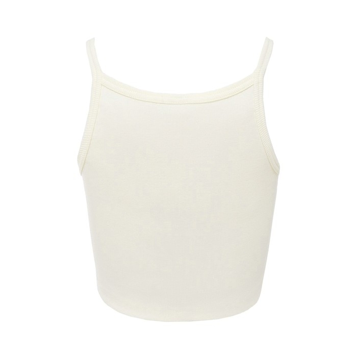 Майка укороченная женская MINAKU: Basic line цвет экрю, р-р 44