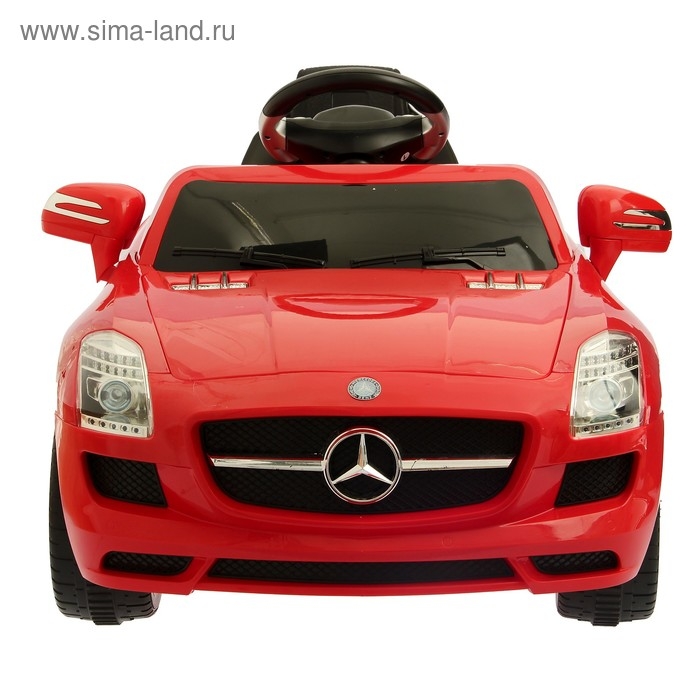 Электромобиль MERCEDES-BENZ SLS, с радиоуправлением, свет и звук, цвет красный Электромобиль MERCEDES-BENZ SLS, с радиоуправлением, свет и звук, цвет красный
