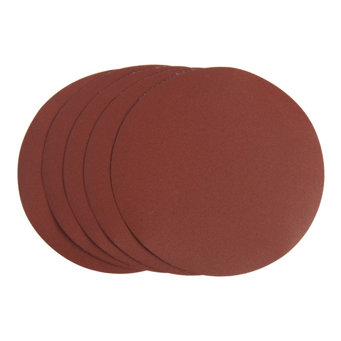 Круг абразивный шлифовальный под Круг абразивный шлифовальный под "липучку" ТУНДРА, 150 мм, Р400, 5 шт.