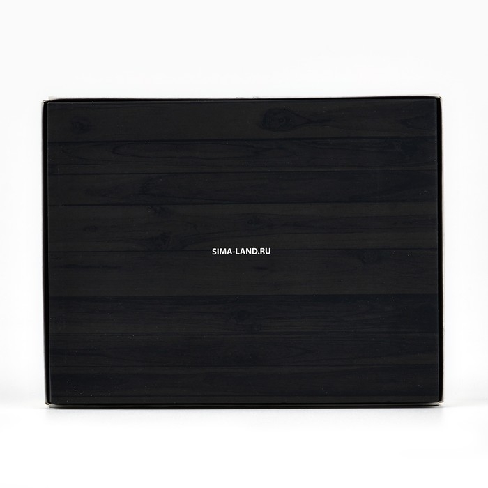 Коробка складная под 12 конфет &laquo;Настоящему мужчине&raquo;, 14,4 х 18,4 х 3,8 см