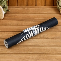 Лежак для бани с принтом "Крутой мужик, самый лучший на свете" 150х50 см Лежак для бани с принтом "Крутой мужик, самый лучший на свете" 150х50 см