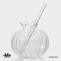 Бокал для коктейля стеклянный универсальный Magistro &laquo;Гранат&raquo;, 250 мл, 10&times;10 см