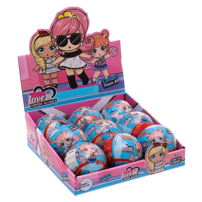 Игрушка-сюрприз &laquo;Модная крошка&raquo; в шаре, МИКС