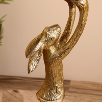 Ваза "Кролик" алюминий 24х24х54 см