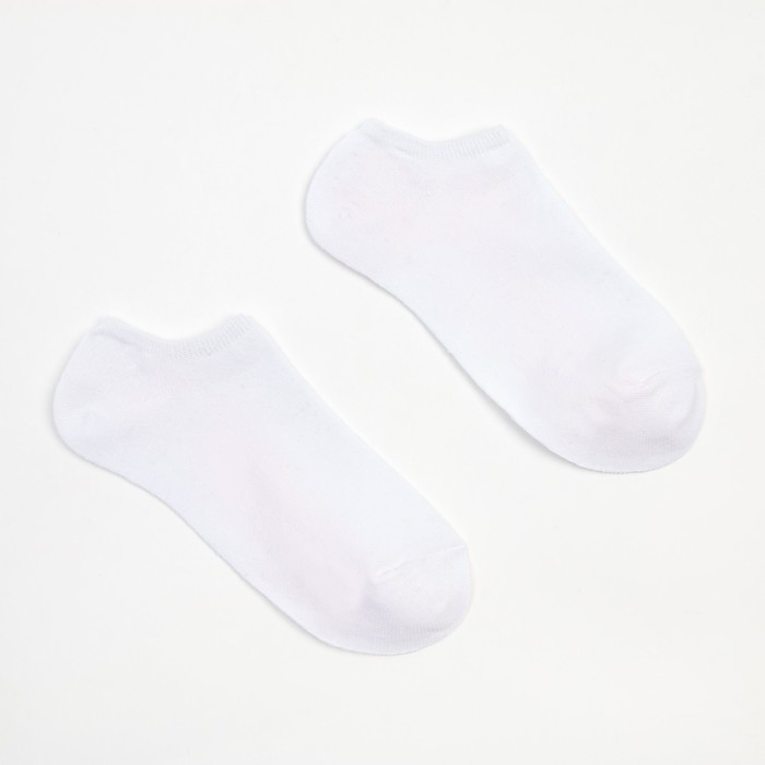 Носки женские &laquo;Следики&raquo;, цвет белый, размер 23-25