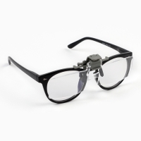 Лупа налобная (очки , стекла 12,5*3,5 см) 2х, в чехле