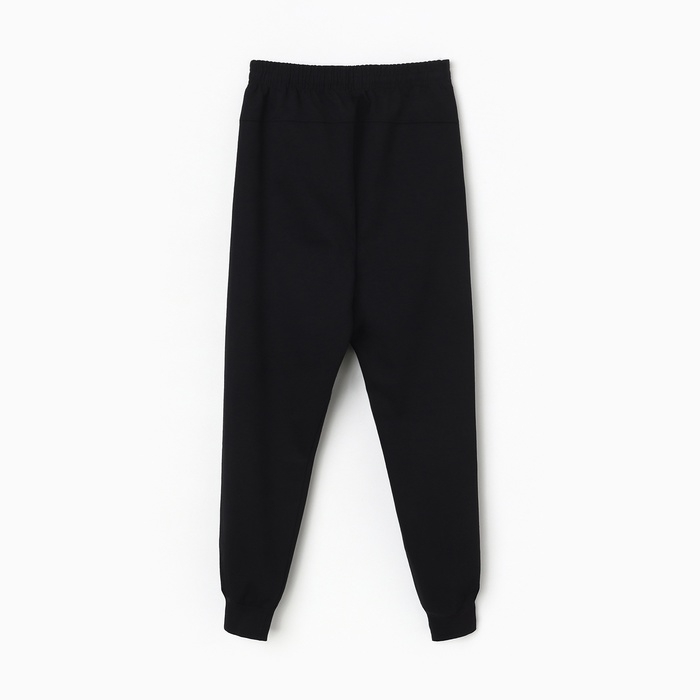 Брюки мужские, цвет чёрный, р-р 54