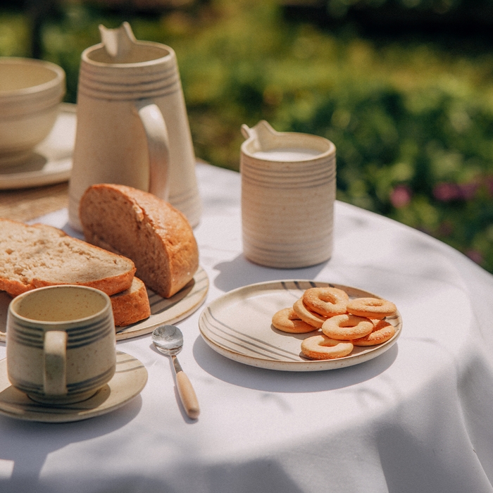 Тарелка керамическая SL Home &laquo;Райяс&raquo;, d=16,5 см, цвет бежевый