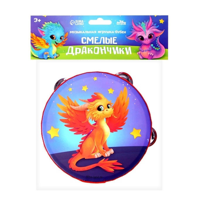 Бубен &laquo;&lrm;Смелые дракончики&raquo;&lrm;