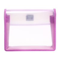 Папка для тетрадей А5 (230 х 190 х 50 мм), с клапаном на липучке, пластик/текстиль, Calligrata, "Котик корея"