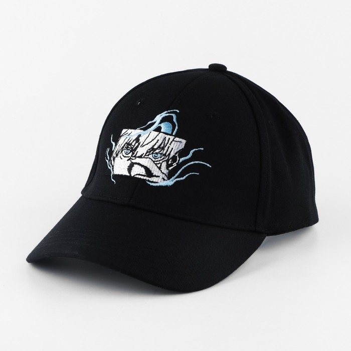 Кепка мужская &laquo;Аниме&raquo;, цвет чёрный, р-р 56