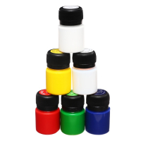 Набор красок по стеклу и керамике Decola: 5 цветов х 20 мл, 2 контура х 18 мл, разбавитель, 4041176