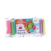 Набор для детской лепки &laquo;Лёгкий пластилин 12 цветов&raquo;