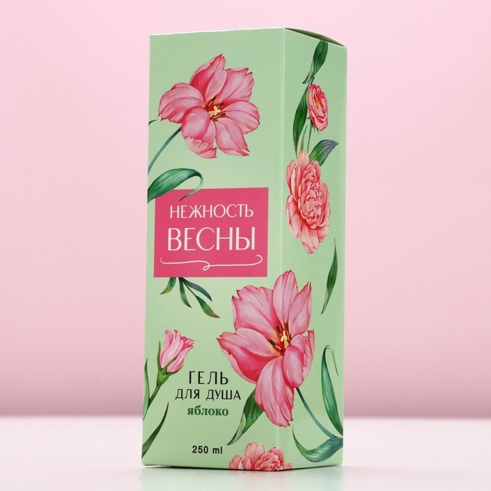 Гель для душа мондоро ЧИСТОЕ СЧАСТЬЕ «Нежность весны», 250 мл, аромат спелого яблока Гель для душа мондоро ЧИСТОЕ СЧАСТЬЕ «Нежность весны», 250 мл, аромат спелого яблока