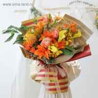 Пленка матовая для цветов "Бостон", серый - розовый, 57 см х 5 м