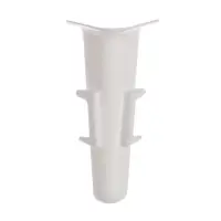 Угол внутренний для плинтуса &laquo;Деконика&raquo;, 85 мм, 001 белый