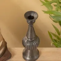 Подсвечник "Ретро серия Аликанте" алюминий 7,5х7,5х26 см