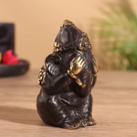 Сувенир бронза "Ганеша" 5х5х8 см