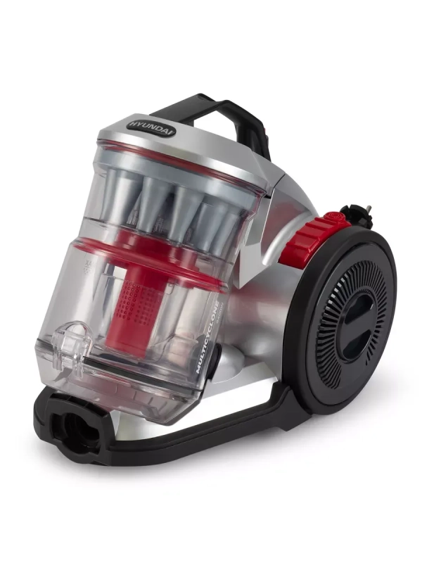 Пылесос HYV-C2950 2400Вт черный красный