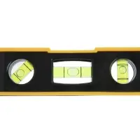 Уровень пластиковый магнитный ТУНДРА, 3 глазка, 150 мм