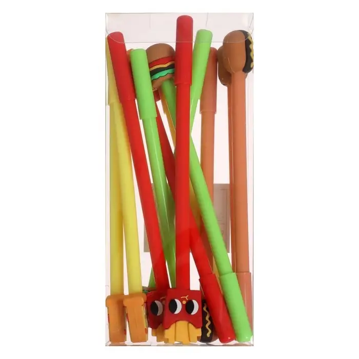 Ручка - прикол гелевая &laquo;Фастфуд&raquo;, МИКС