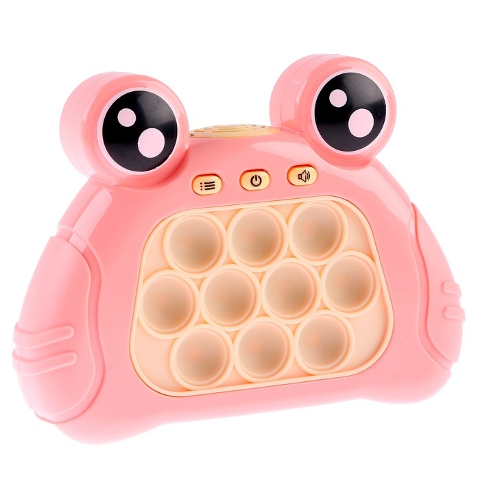 Электронный поп-ит &laquo;Лягушка&raquo;, звук, цвета МИКС