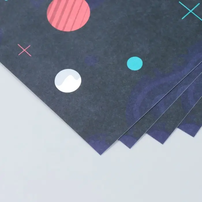 Бумага для скрапбукинга &laquo;Арт Узор. Вселенная&raquo;, 180 г/м&sup2;, 30.5&times;32 см