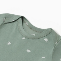 Футболка детская MINAKU, цвет оливковый, рост 80-86 см