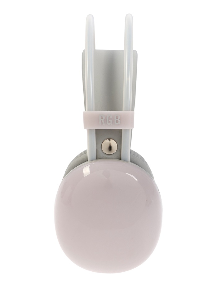 Наушники полноразмерные Mybit W-33, RGB подсветка, BT5.3, 800 мАч, Type-C, белые