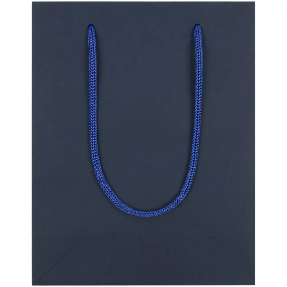 Пакет бумажный Vid S, синий