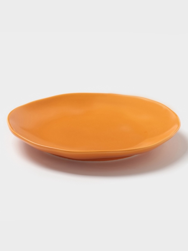 Тарелка Magistro "Potter" 18см 17,5х17,7х2,5 цвет оранжевый