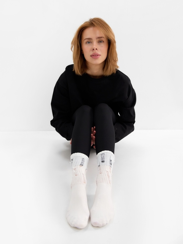 Носки женские MINAKU, цвет белый, р-р 36-41