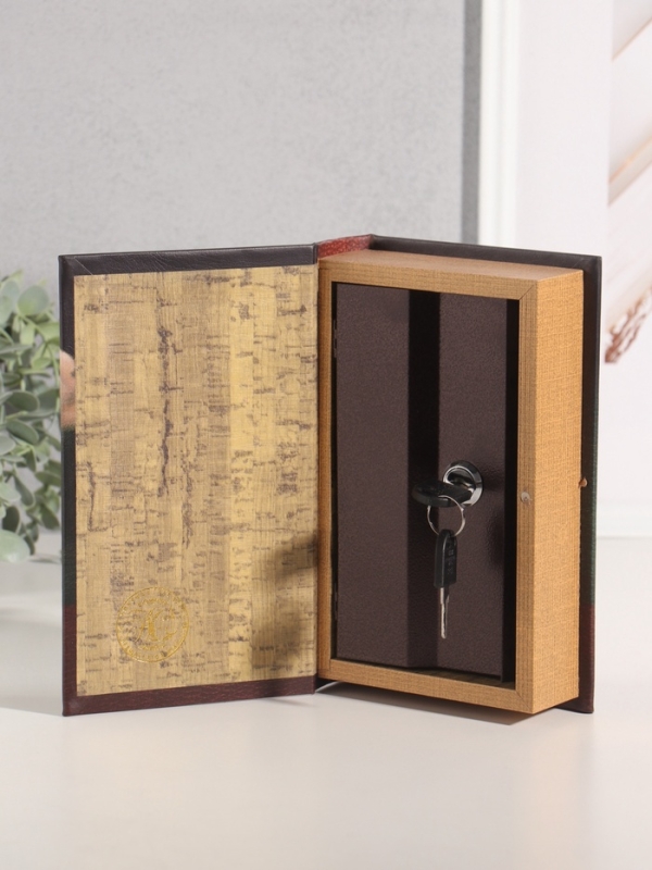 Сейф-книга дерево кожзам "Зигмунд Фрейд. Введение в психоанализ" 21х13х5 см